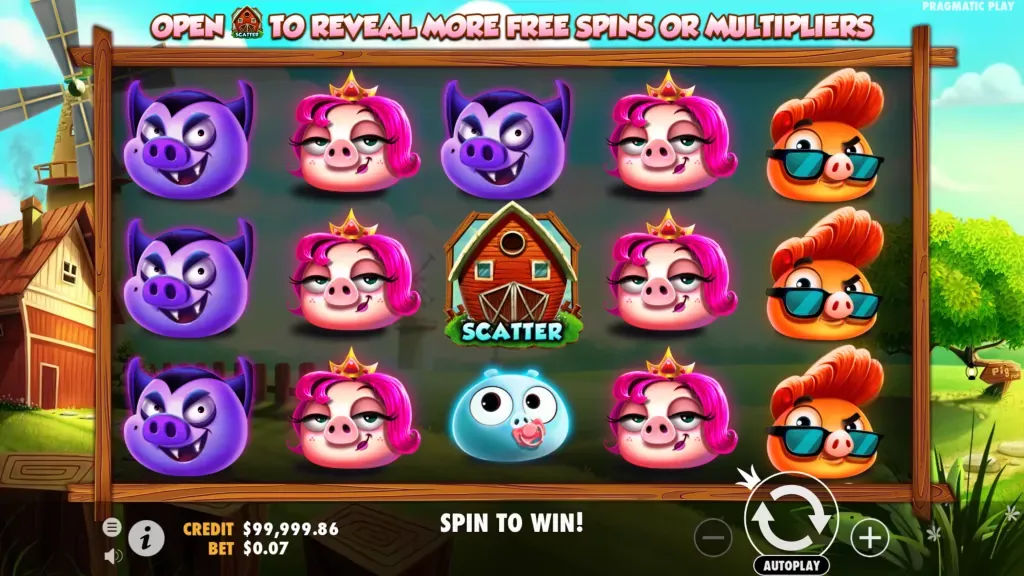 7 Piggies Amatic Vodds