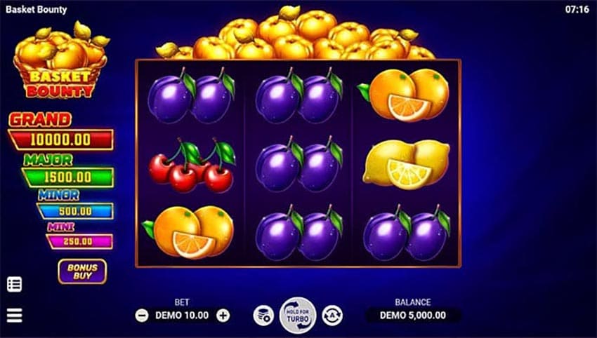 Basket Bounty Booming Games Vodds