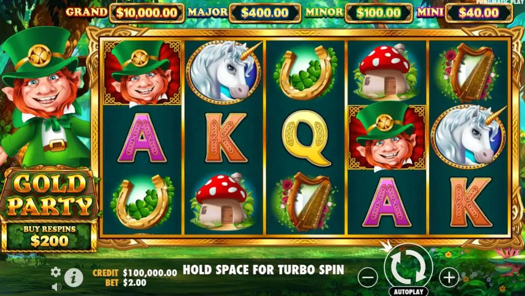 Gold Party slot Pragmatic Play Vodds