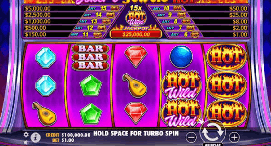 Joker's Jewels Hot Pragmatic Play Vodds