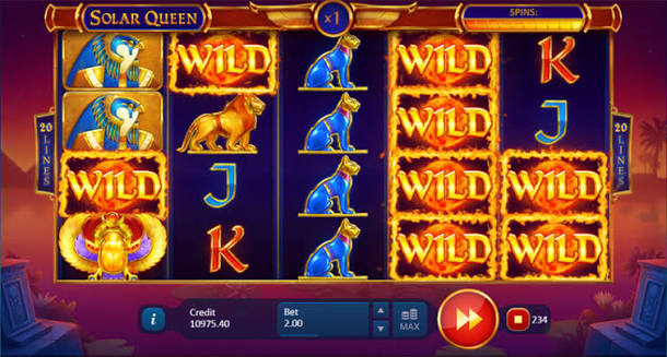 Solar Queen gameplay &mdash; Hold & Win con Money Collect y respins